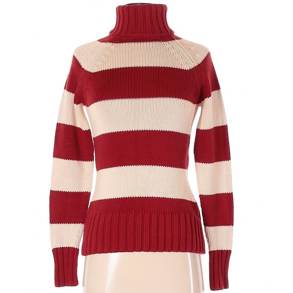 GAP Sweaters - Striped Turtleneck